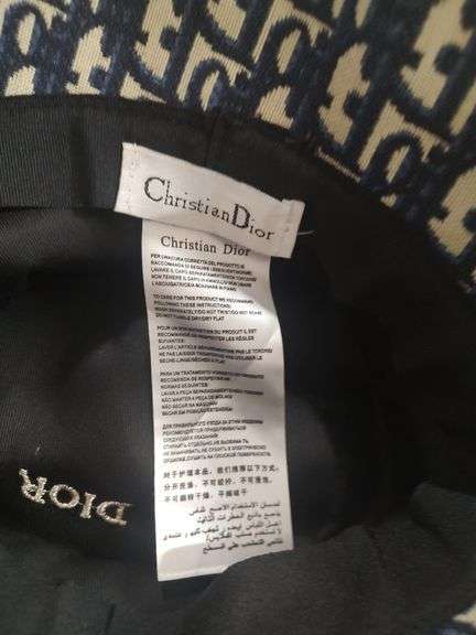 CHRISTIAN DIOR PARIS HAT - UNKNOWN IF AUTHENTIC