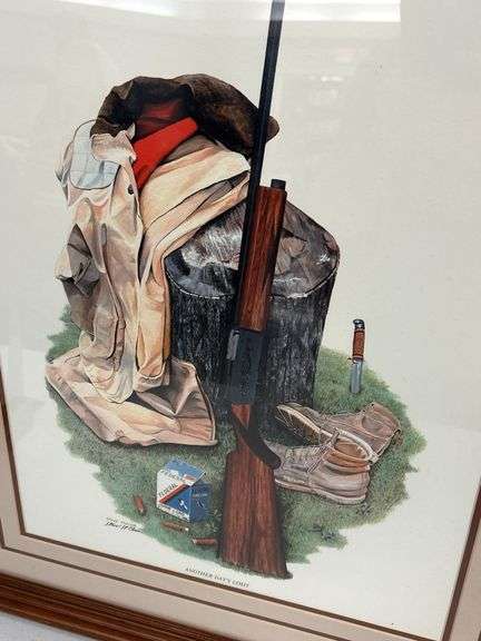 Framed Art Print "Another Day's Limit" by Steve St. Clair