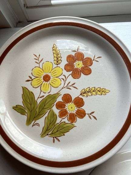Autumn Collection Stoneware Dishes Made in Japan