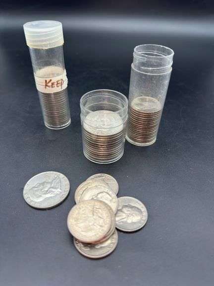 QUARTER DOLLARS - HALF DOLLARS - NICKELS