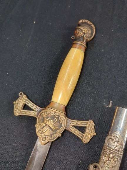 Ornate Ceremonial Sword with Sheath