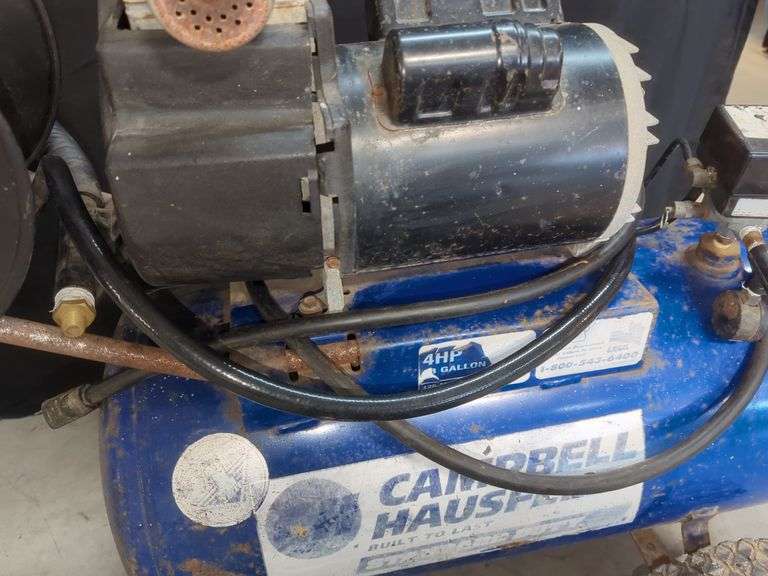 Campbell Hausfeld 4HP 13-Gallon Air Compressor with Hose Reel