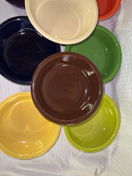 Fiesta Ware Bowls - Assorted Colors - Set of 11
