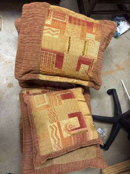 Assorted Throw Pillows - Decorative Lot image