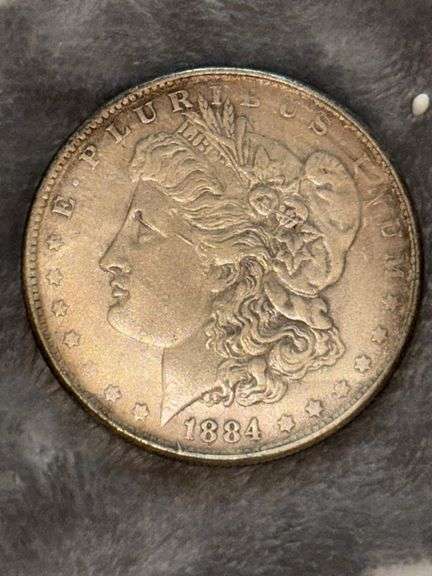 MORGAN SILVER DOLLAR REPLICA 1888 image