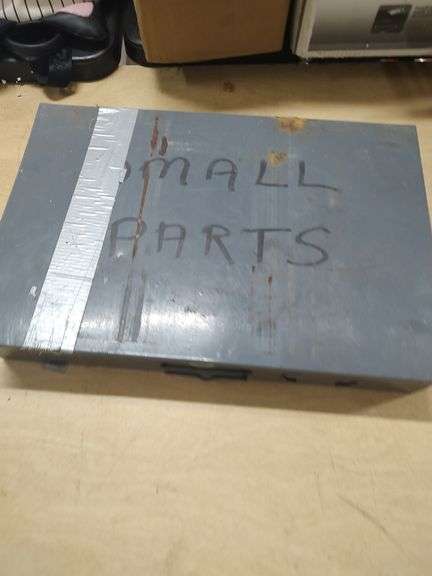 PARTS BIN WITH CONTENTS