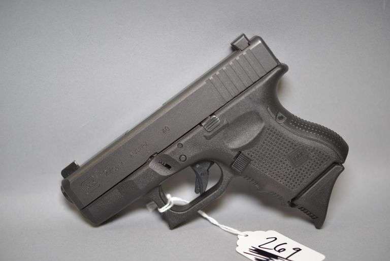 Glock Model 27 Pistol In .40 S&W Caliber,