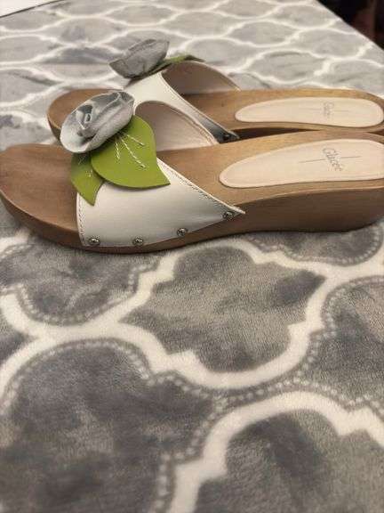 GLACEE SIZE 8M LEATHER UPPER  MADE IN BRAZIL