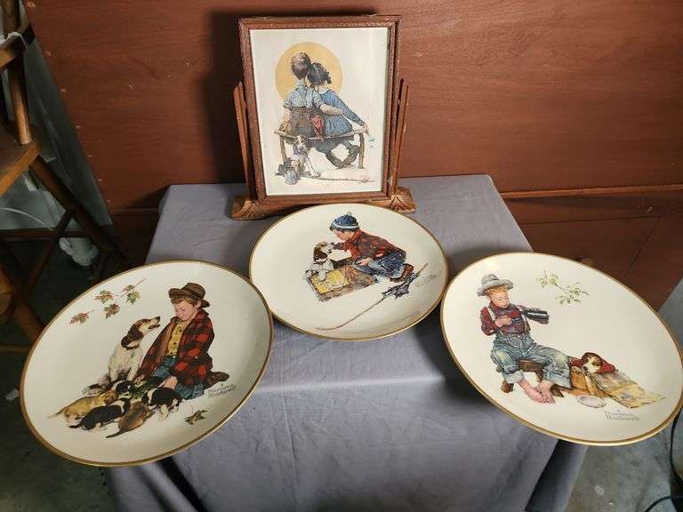 Norman Rockwell Collector Plates & Framed Print image