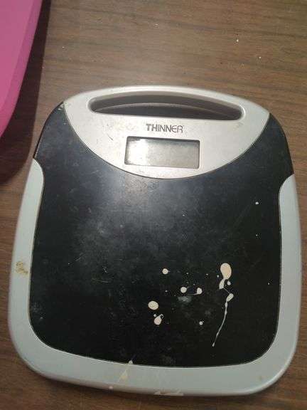 WEIGHT SCALE AND EXERCISE ITEMS