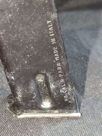 Two 9mm Handgun Magazines - Made in Italy