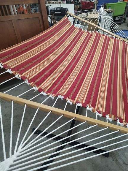 2 PERSON HAMMOCK WITH STEEL STAND