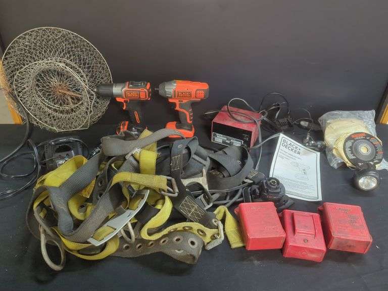 Assorted Tools and Safety Equipment