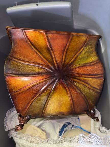 Decorative Pot, Fabric and Stuffed Toy Lot