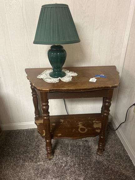 Accent Table with Lamp image