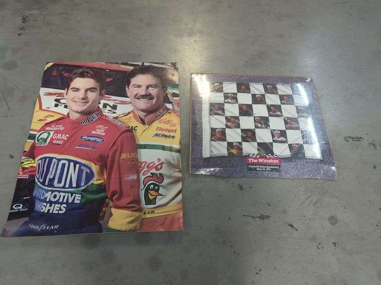 Jeff Gordon & Rusty Wallace Signed Nascar Collectibles image