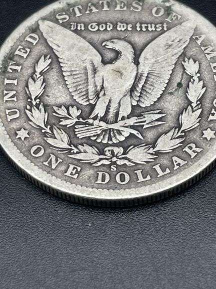 THREE MORGAN SILVER DOLLARS