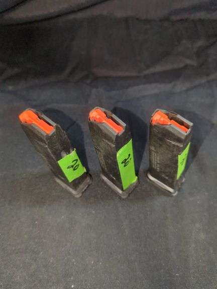 3 Magpul PMAG 15 GL9 9mm Magazines