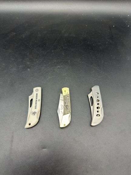 Pocket Knives, Includes Deer Hunter Knife