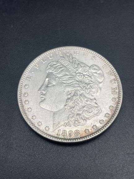 TWO MORGAN SILVER DOLLARS