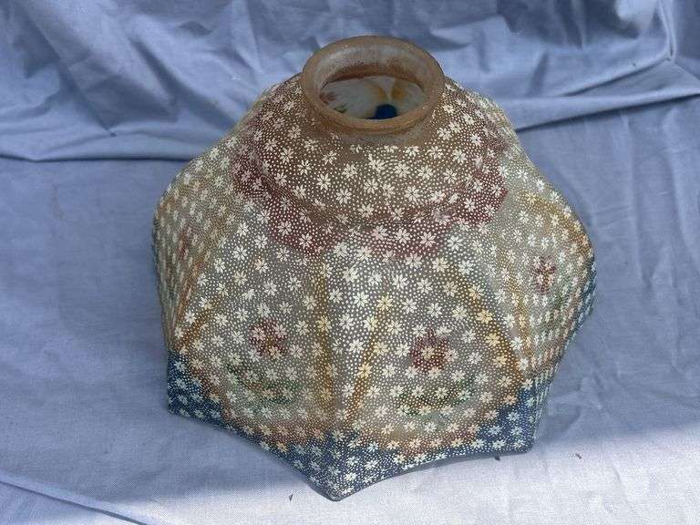 Textured Glass Lamp Shade