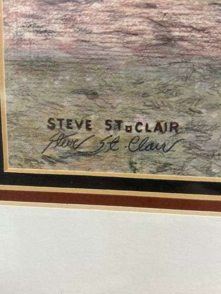 Steve St. Clair Framed Art Print of Mules