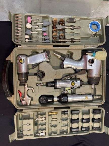 Brute Pneumatic Air Tool Set with Case image