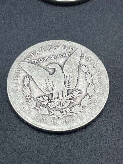 FOUR MORGAN SILVER DOLLARS