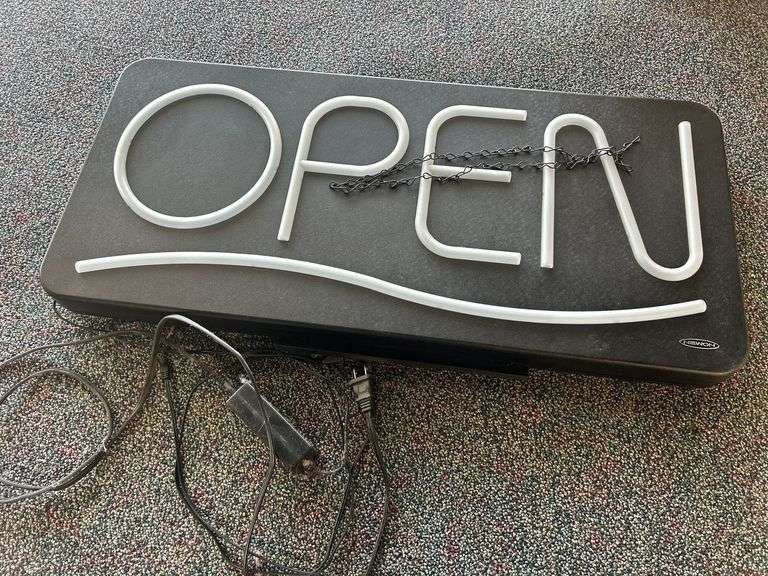 NEON "OPEN" Sign - Model 3284