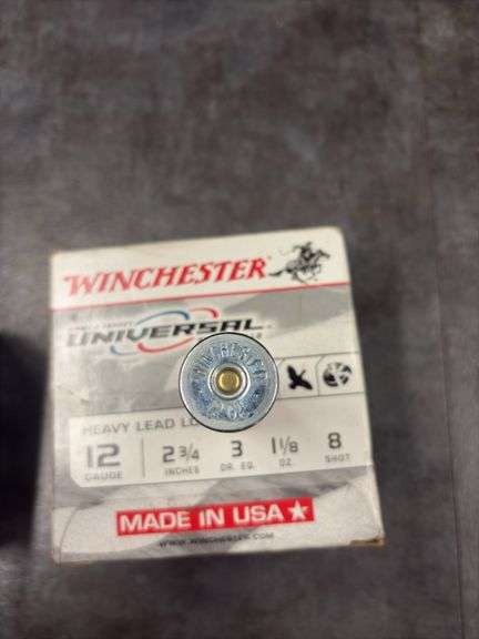 WINCHESTER 12GAUGE AMMUNITION