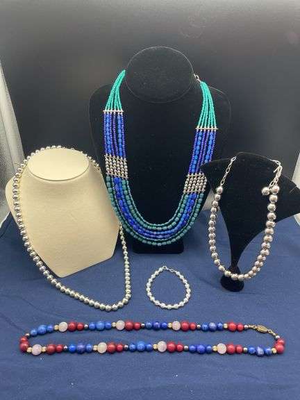 Selection of Fashion Necklaces and Bracelet image
