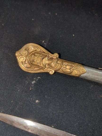 Metal Decorative Sword with Sheath