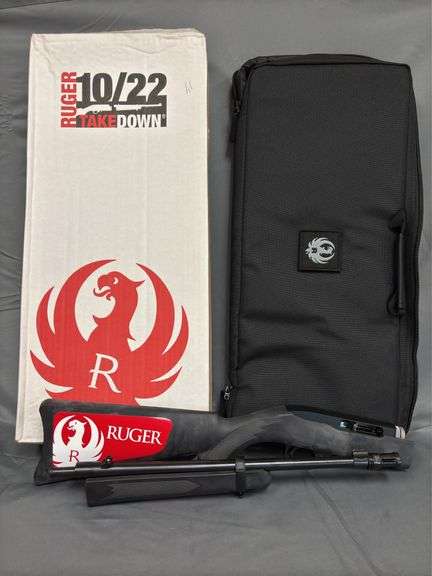 Ruger 10/22 Takedown .22 LR Rifle w/ Case and Box