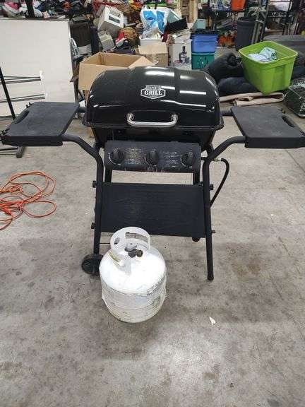 EXPERT GRILL - 3 BURNER GAS GRILL WITH TANK