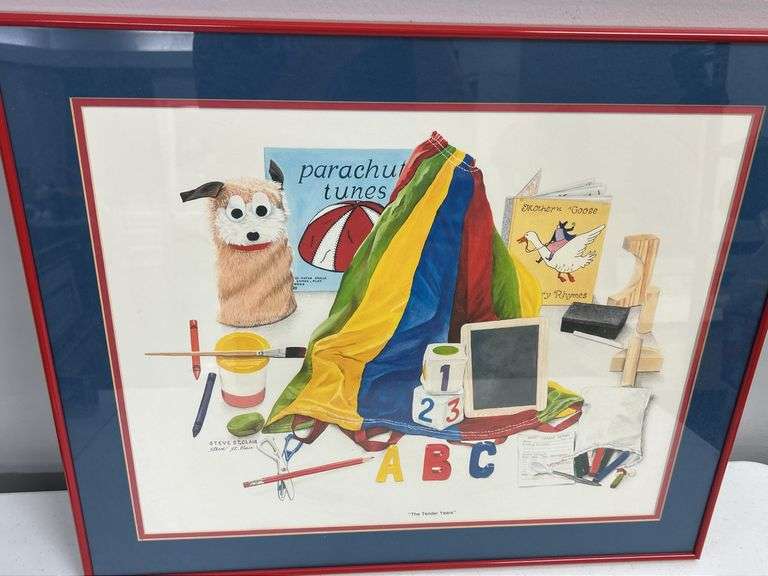 Steve St. Clair "The Tender Years" Framed Print