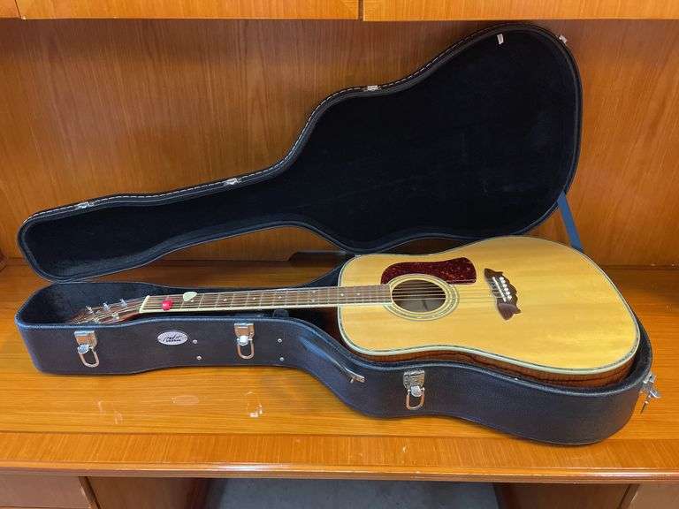 Washburn WD-42S Acoustic Guitar with Hardshell Case image
