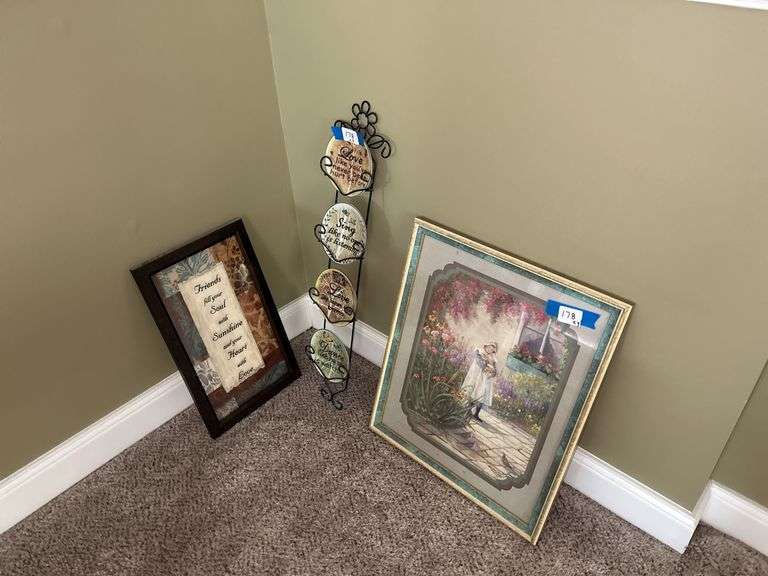 Assorted Framed and Displayed Art image