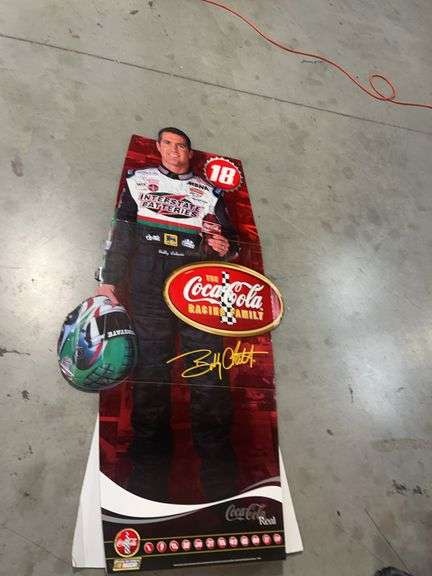 Bobby Labonte #18 Coca-Cola Racing Family Cardboard Standee image