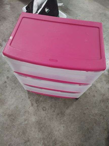 3 DRAWER STERILITE STORAGE CHEST - 22X15X26