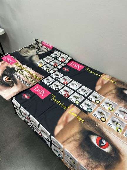 LOX Theatrical Contact Lenses Advertising Banner