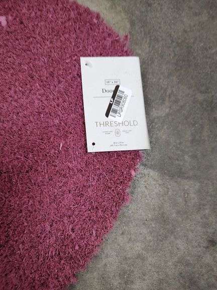 THRESHOLD LOVE DOORMAT 18X30