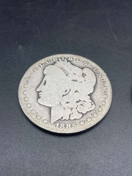 TWO MORGAN SILVER DOLLARS