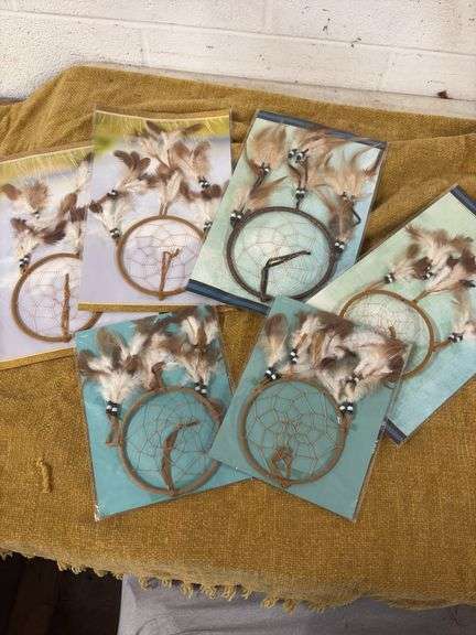SIX DREAM CATCHERS NEW IN PACKAGES image