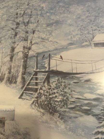 Fred Thrasher "Silent Serenity" Framed Print, Signed and Numbered