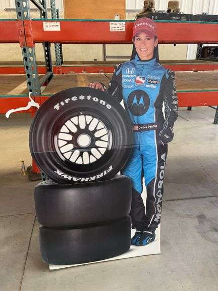 Danica Patrick Firestone Racing Cardboard Cutout image
