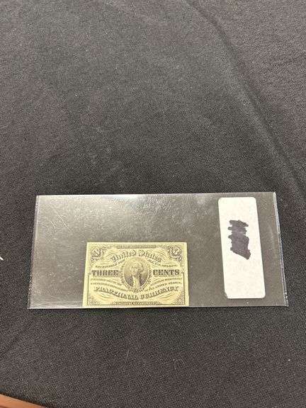 US Fractional Currency - 3 Cent Note