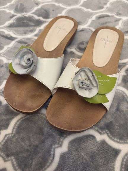 GLACEE SIZE 8M LEATHER UPPER  MADE IN BRAZIL image