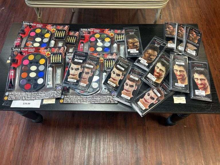WOOCHIE Makeup Sets - Joker, Wolf, Chatter and Super Value Makeup