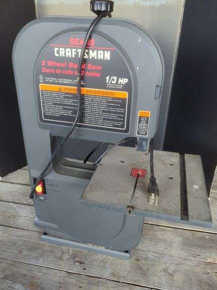 Craftsman Sears 2-Wheel Band Saw 1/3 HP image