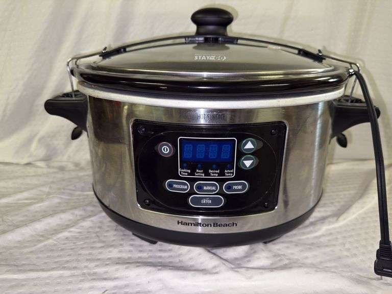 Hamilton Beach Stay or Go Slow Cooker with Probe